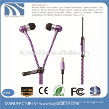 Écouteur intra-auriculaire stéréo 3,5 mm Écouteur intra-auriculaire intra-auriculaire + micro pour téléphone portable